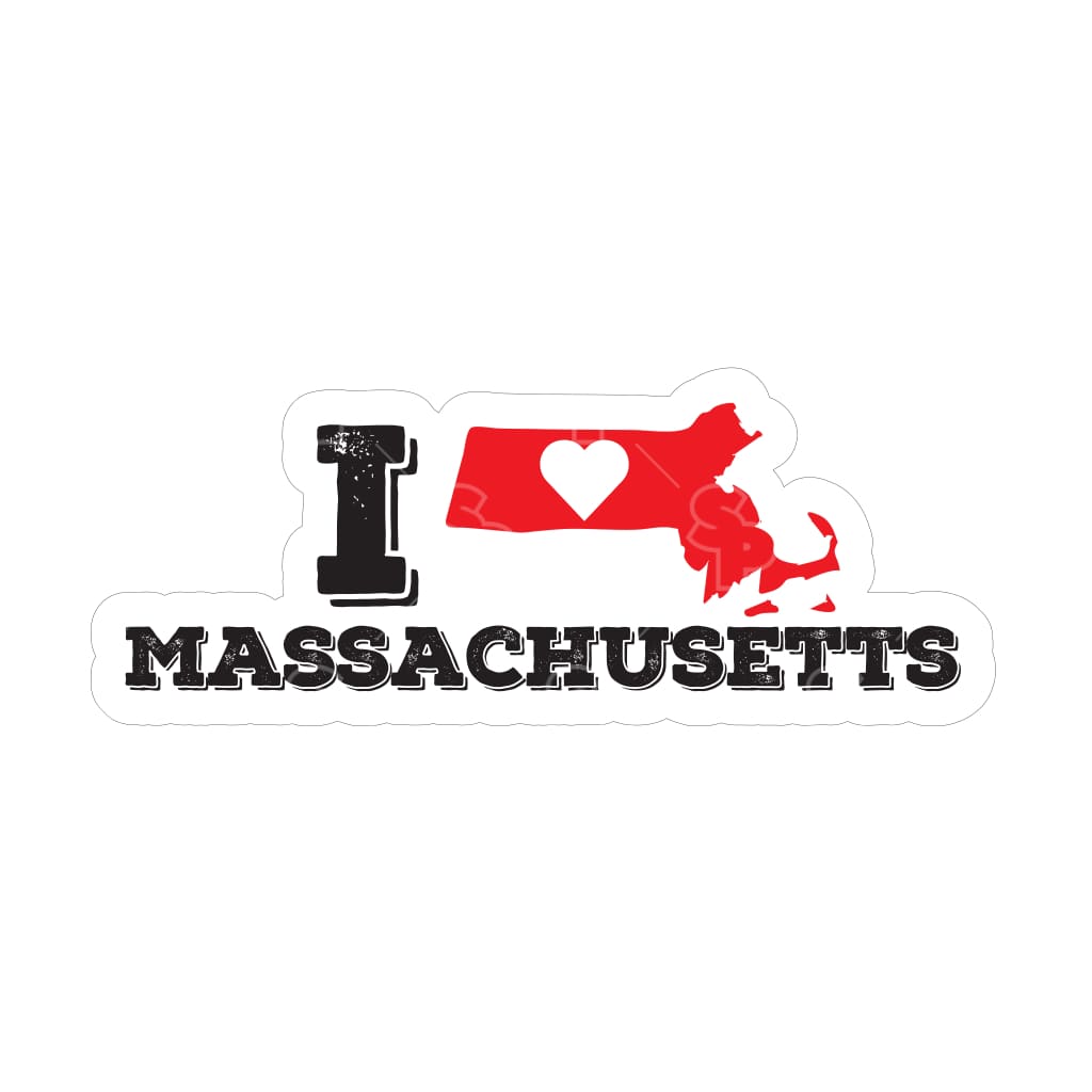2765 - I Love State Massachusetts