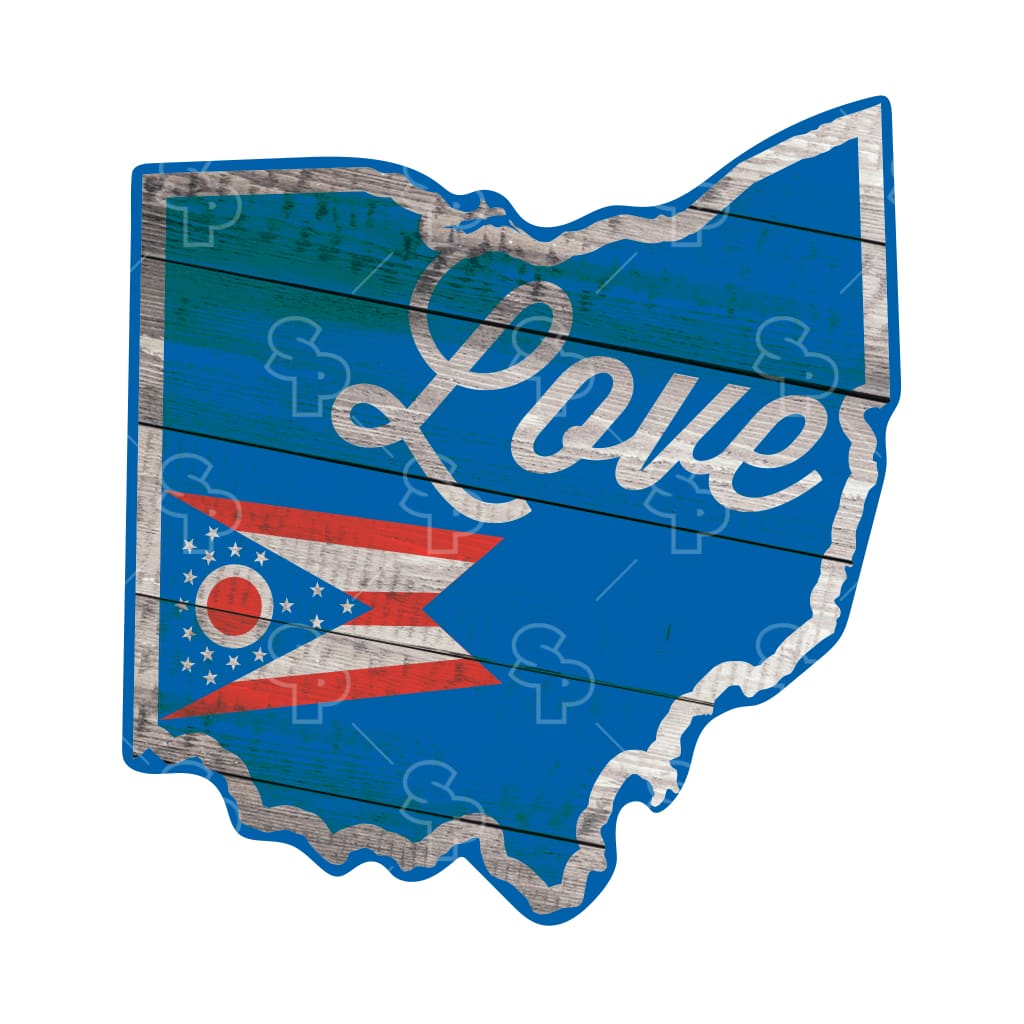 2823 - Love Flags Ohio