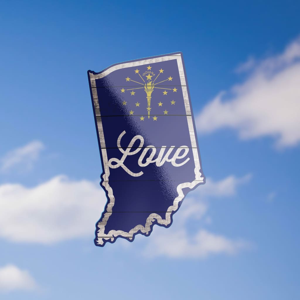 2824 - Love Flags Indiana