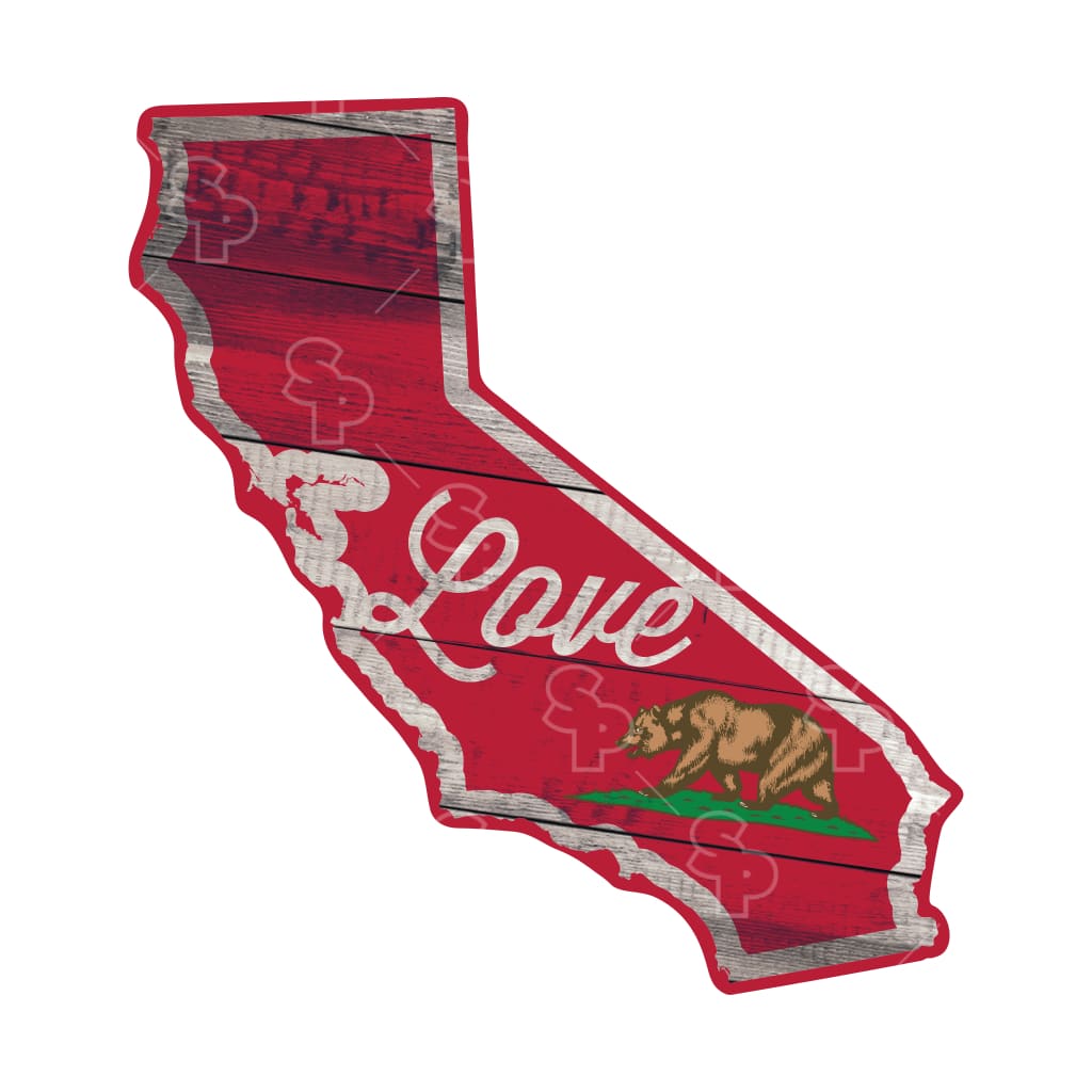 2831 - Love Flags - California