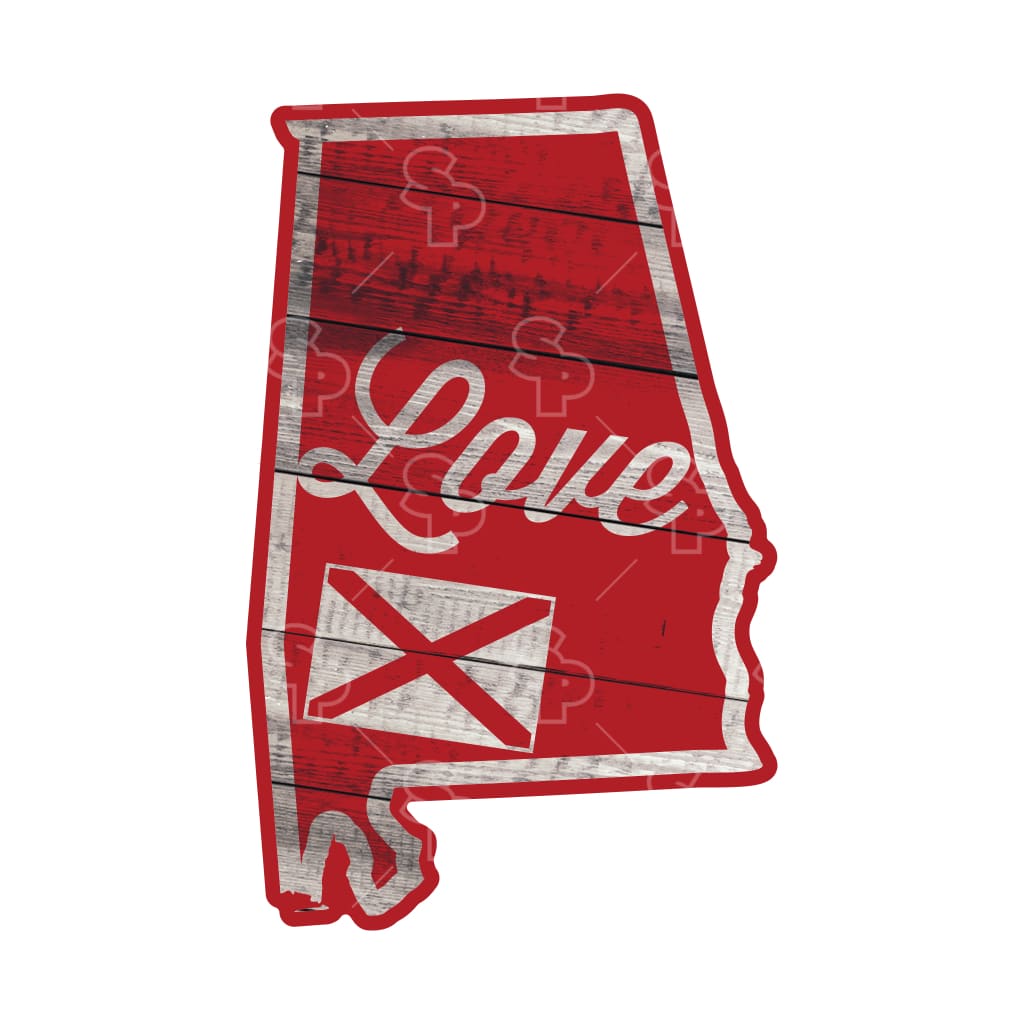 2845 - Love Flags Alabama