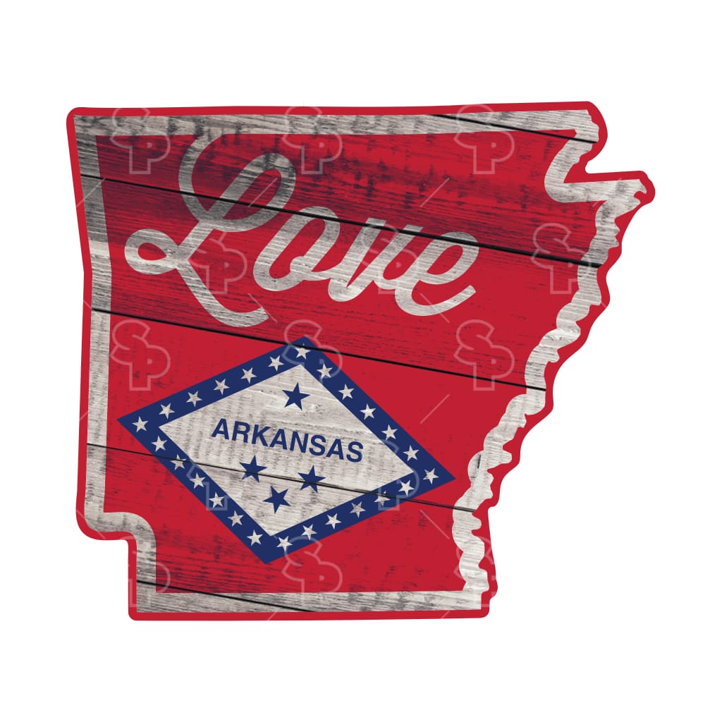 2848 - Love Flags Arkansas