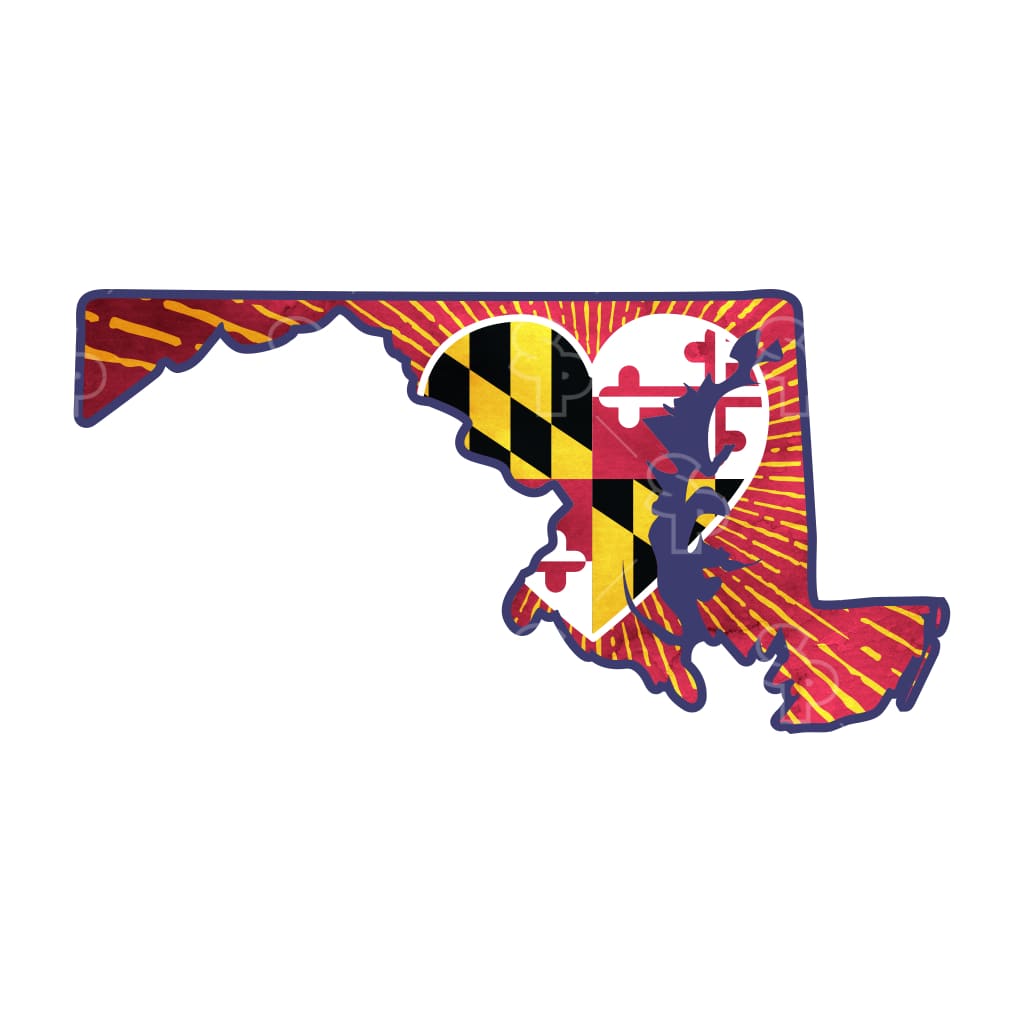 3003 - Heart Flag Maryland