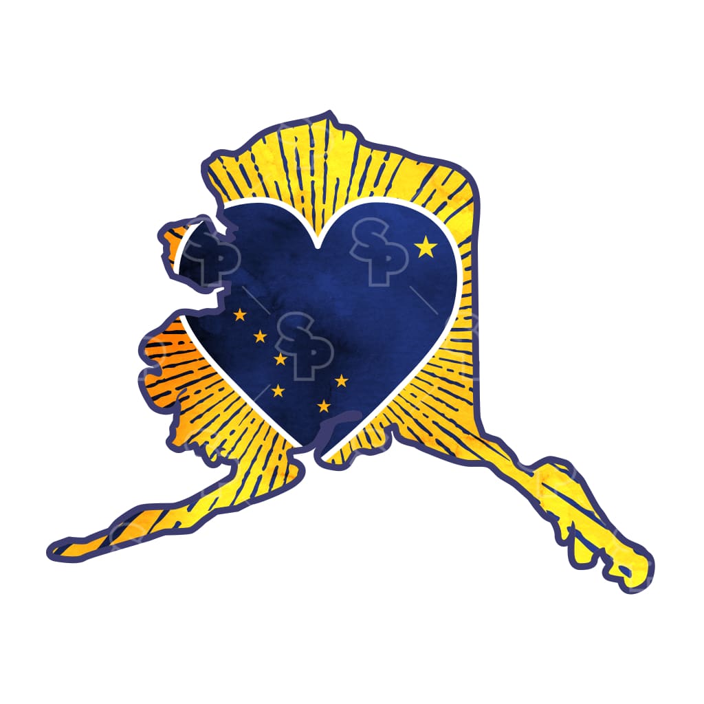 3027 - Heart Flag Alaska
