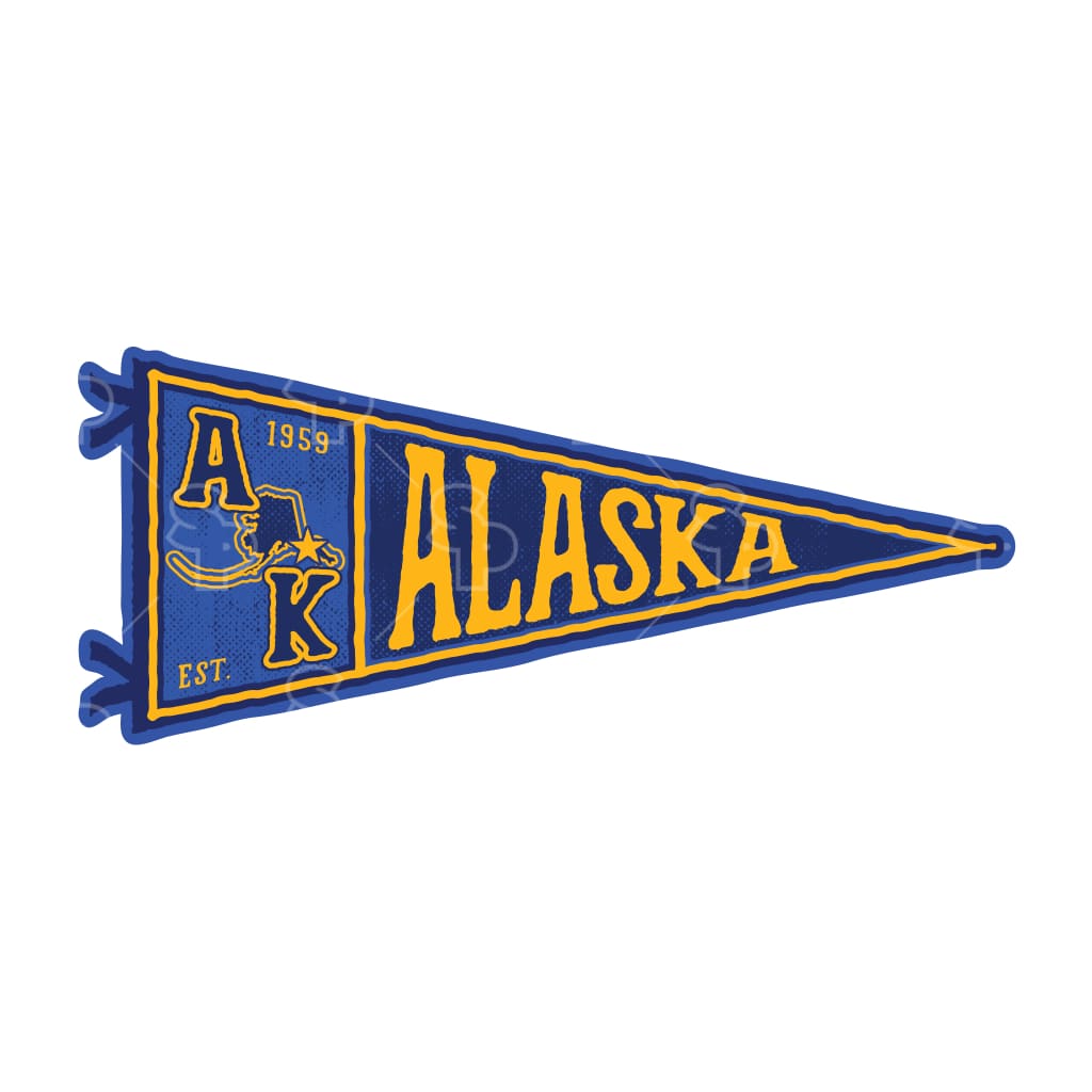 3164 - State Pennant - Alaska