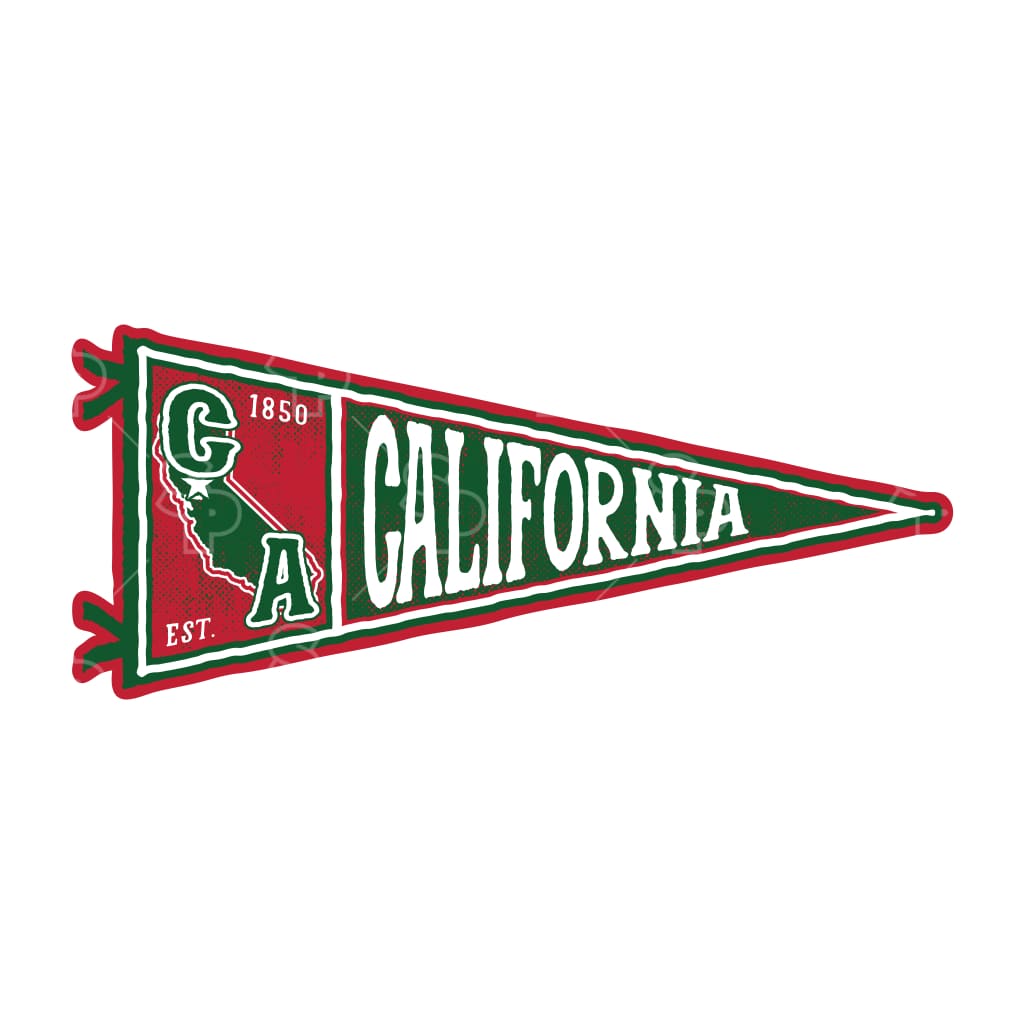 3167 - State Pennant - California