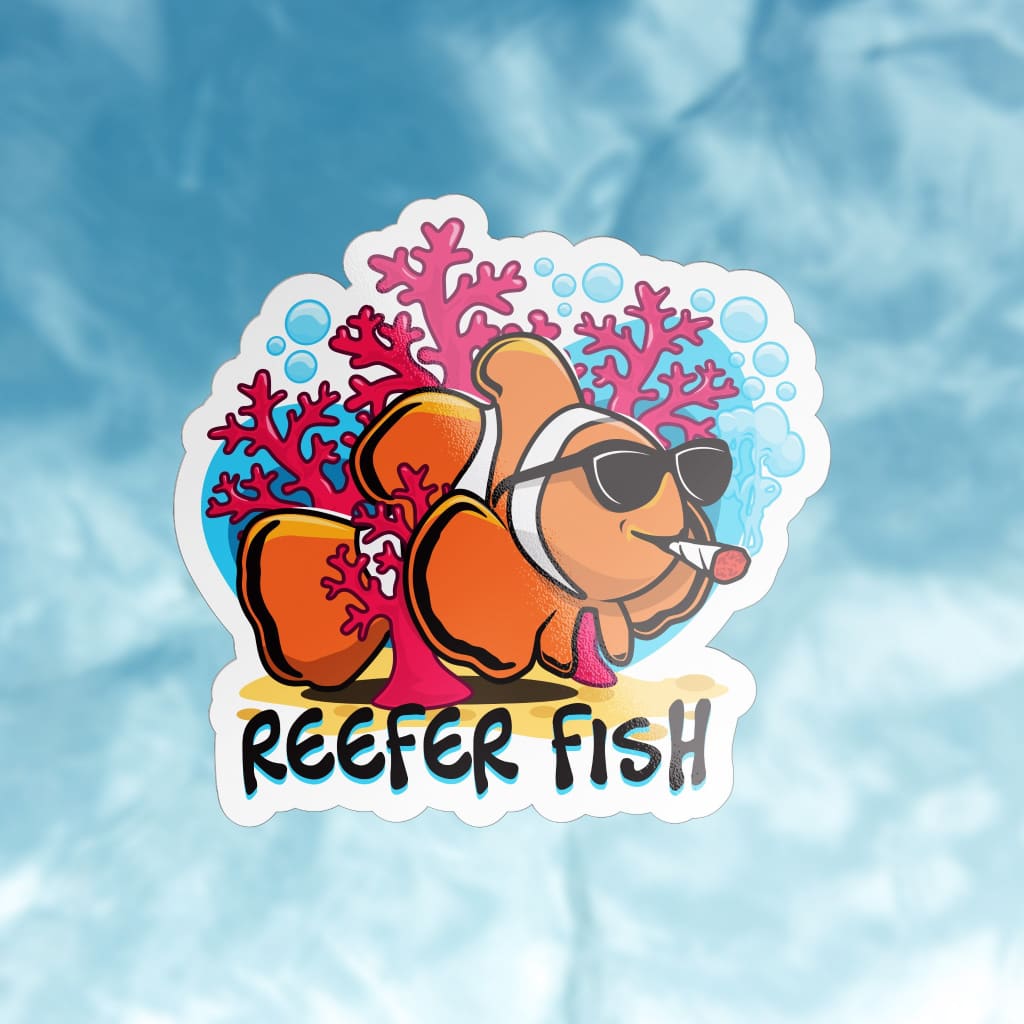Reefruff Sticker Sticker Pack | 3654 - Reefer Fish