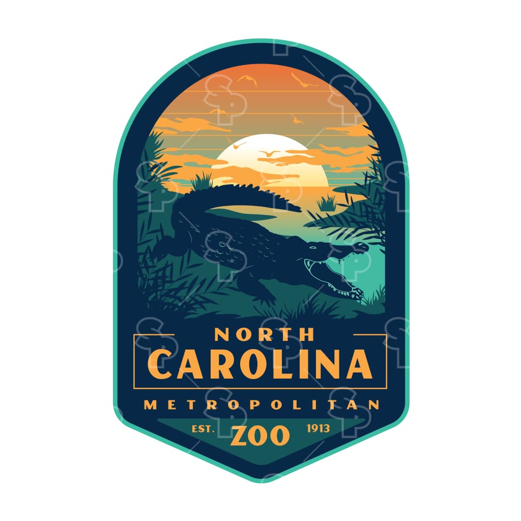 4016 - Retro Zoo Alligator