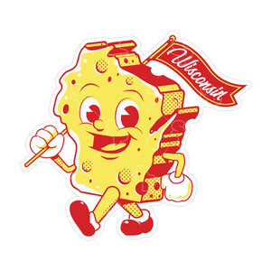 4046 - Wisconsin Shaped Walking Cheese