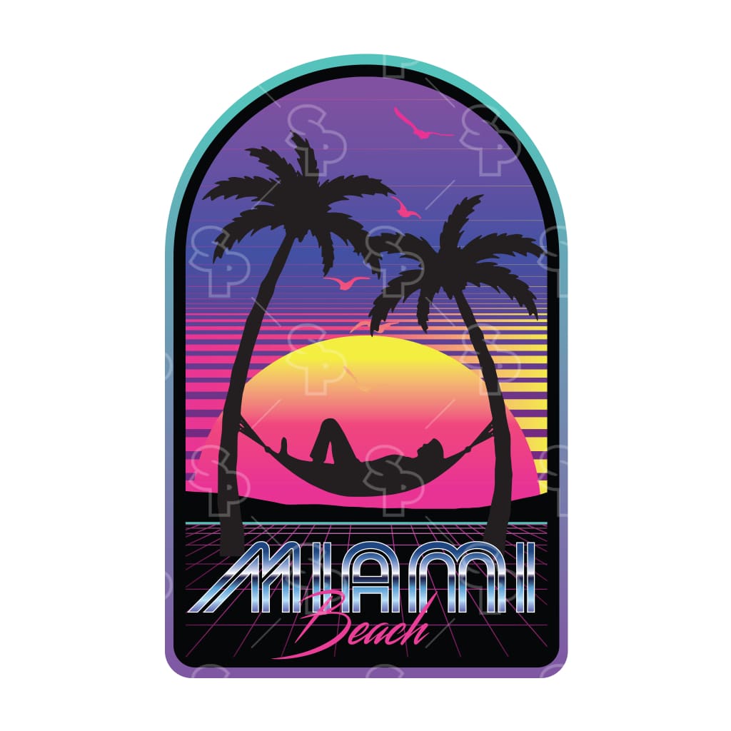 4160 - Retro Future - Hammock in the Palms