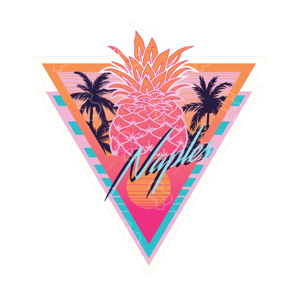 4165 - Retro Future - Pineapple Triangles