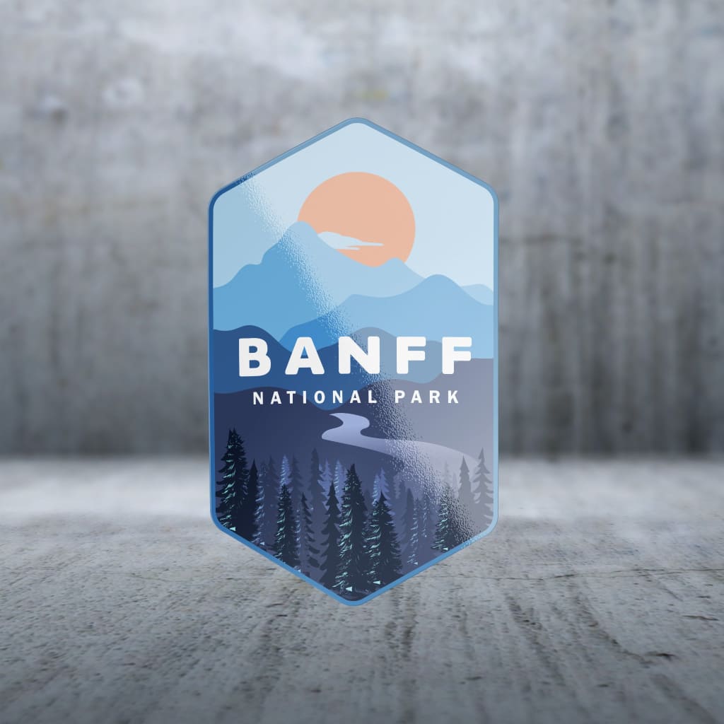 Sticker Pack | 4340 - Banff Blues with Sun