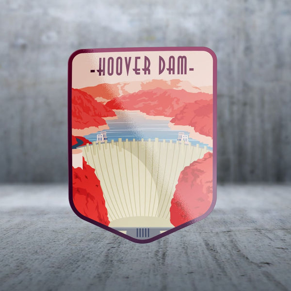 Sticker Pack | 4794 - Hoover Dam Aerial Upstream