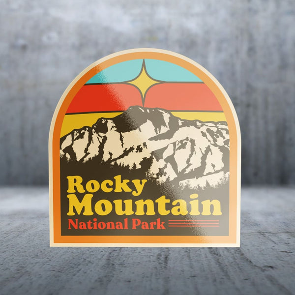 Sticker Pack | 5056 - Retro Mountain Star Sky