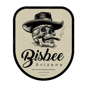 5354 - Southwest - One Eyed Smoking Skull