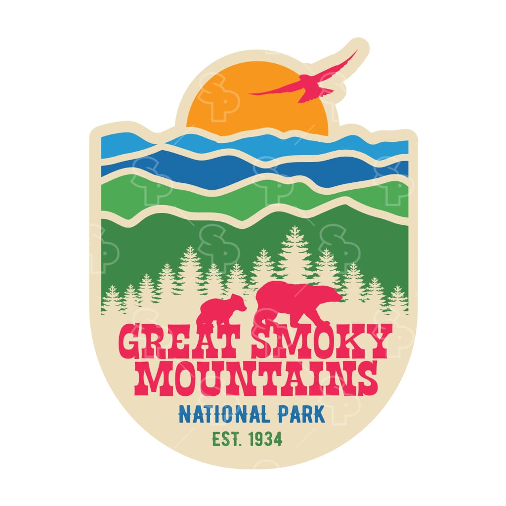 5398 - NP - 70's Swag - Great Smoky Mountains