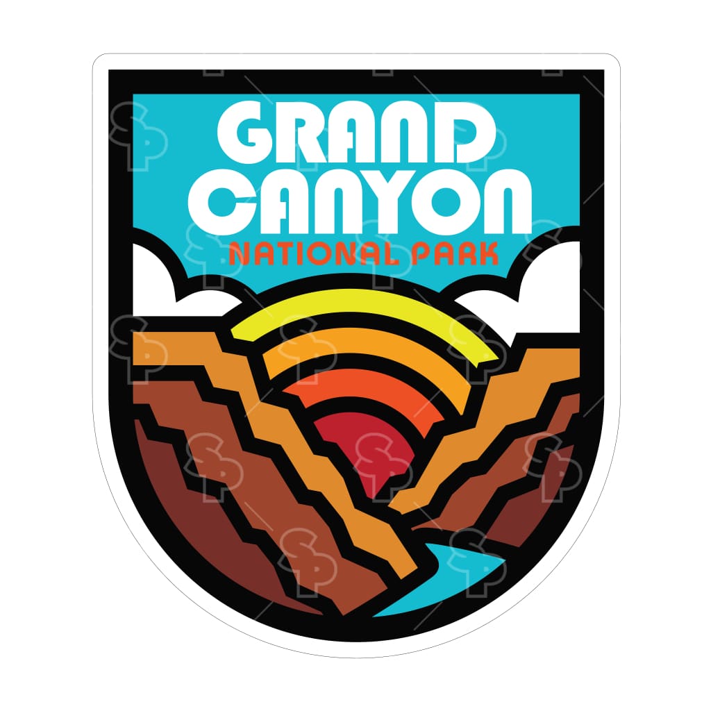 5478 - NP - Rainbow Badge - Grand Canyon