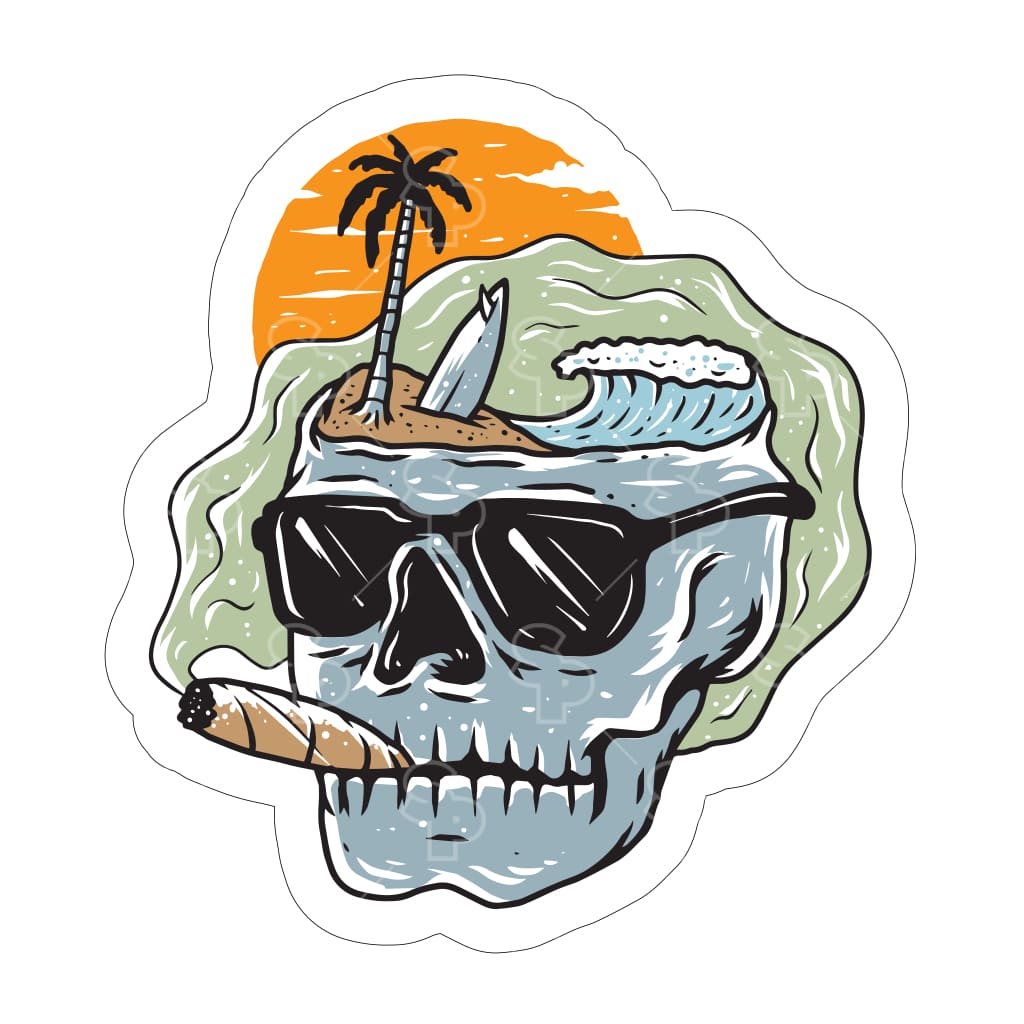 5551 - Palm Hand Skull Cigar