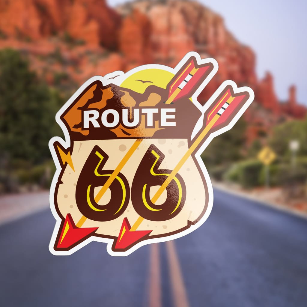 584 - Route 66 Twin Arrrows