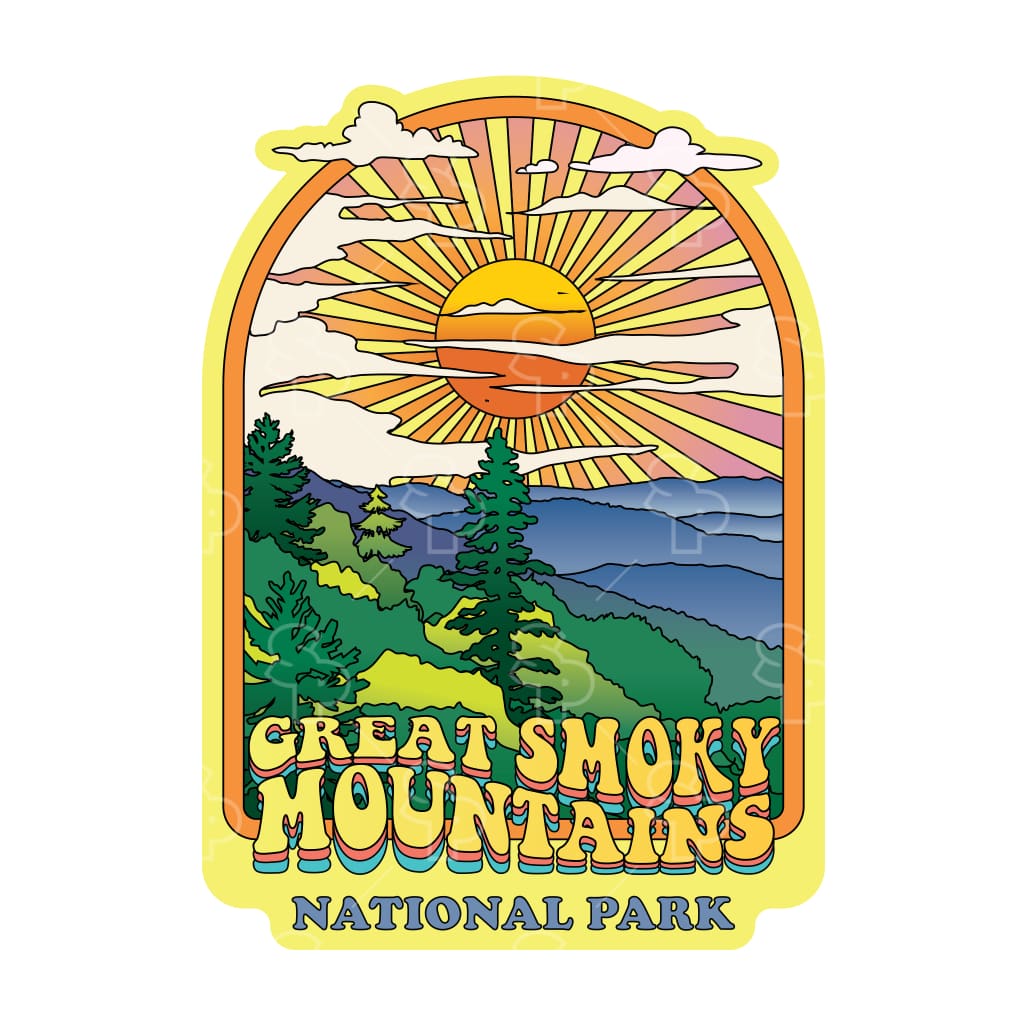 6272 - Pastel Sunset Great Smoky Mountains