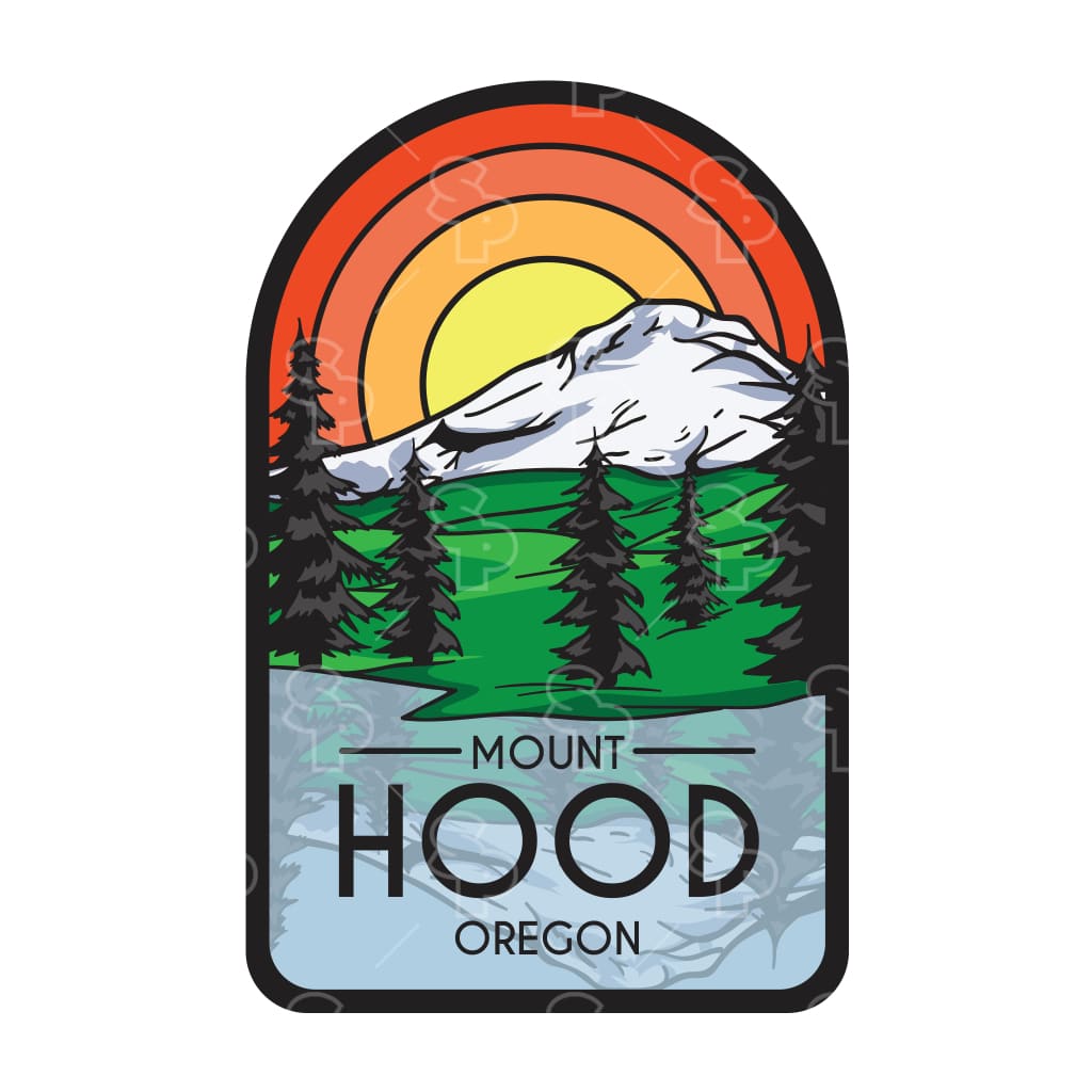 6342 - Rainbow Mountain With Reflection