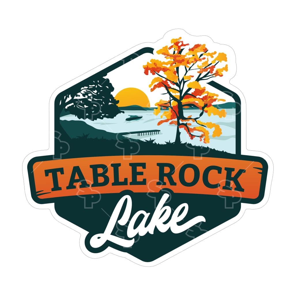 6455 - Foliage Boat On Lake