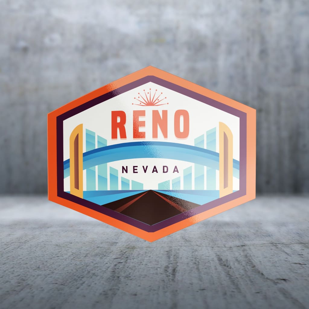 Sticker Pack | 6578 - Clean Art - Reno Sign