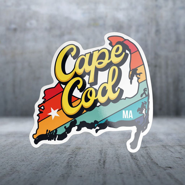 Small Cape Code Sticker Sticker Pack | 6671 - Cape Cod - Retrograde Sky