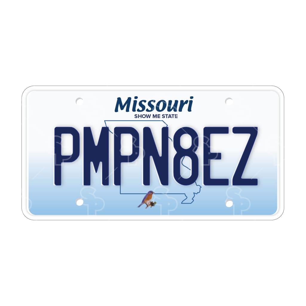 674 - Plates Missouri