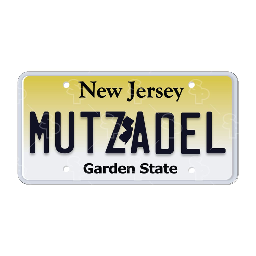 Sticker Pack | 686 - Plates - New Jersey