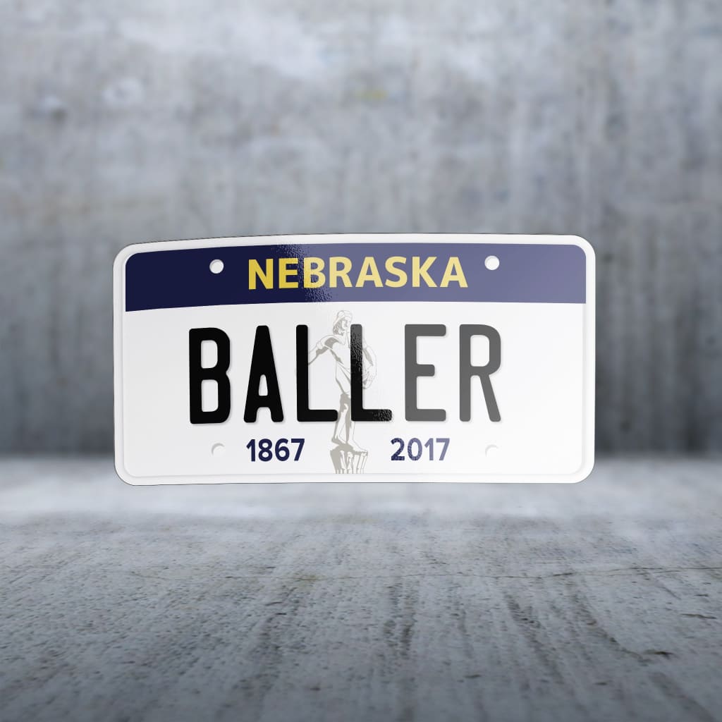 687 - Plates Nebraska