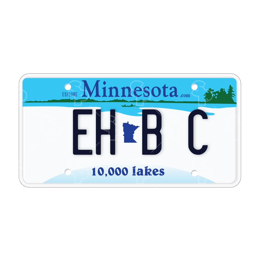 689 - Plates Minnesota