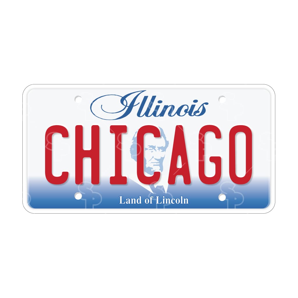 696 - Plates Illinois