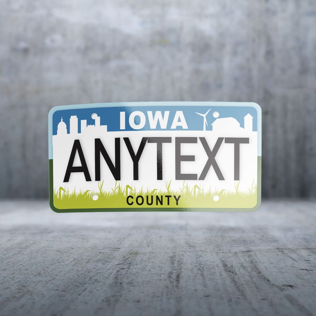 703 - Plates Iowa