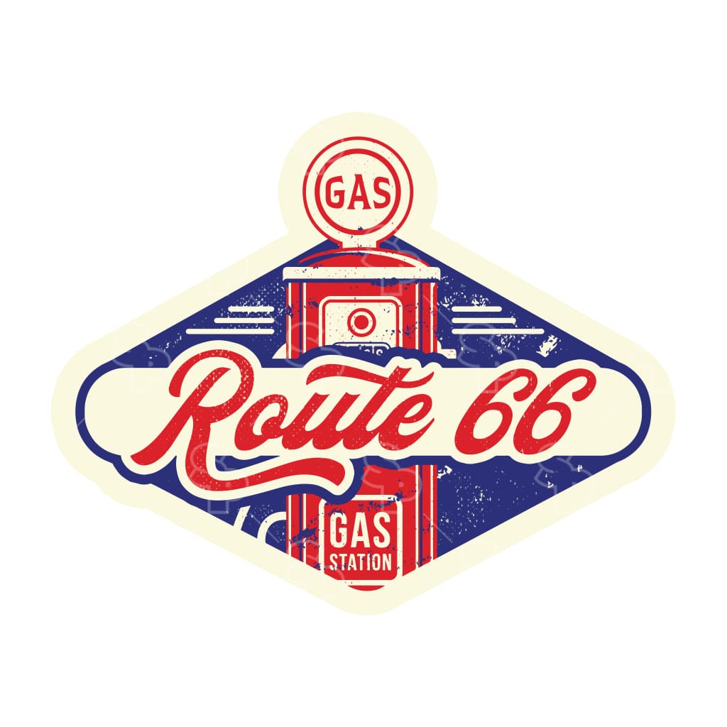 707 - Route 66 Gas Pump