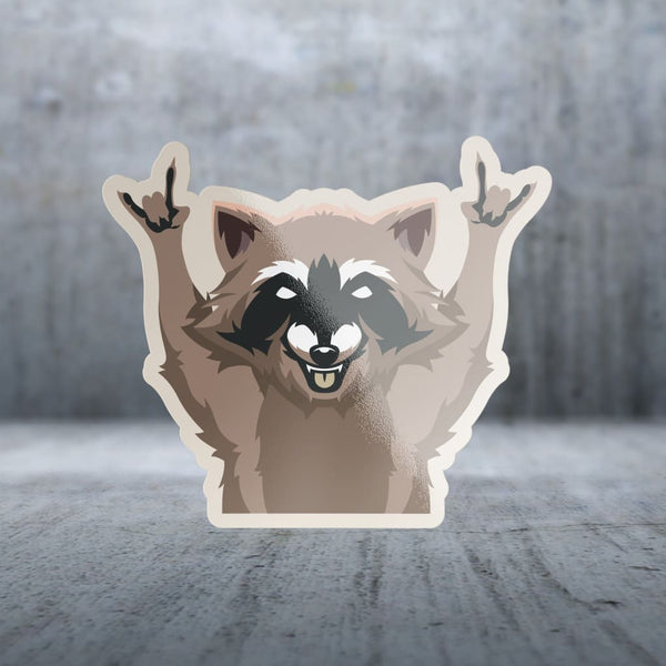 Sticker Pack | 7132 - Rock On Raccoon