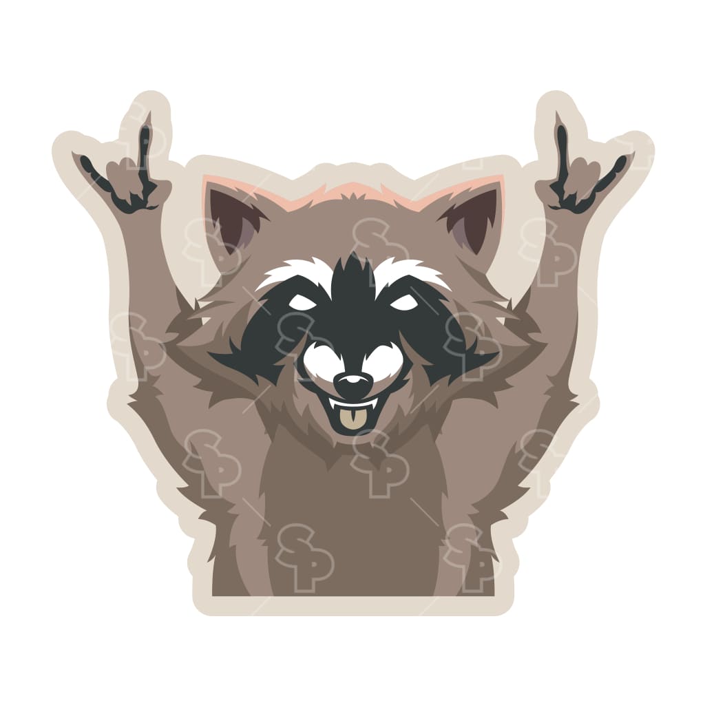 7132 - Rock On Raccoon