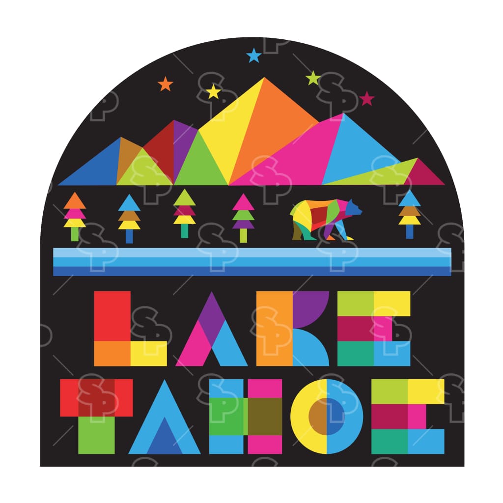 7180 - Vibrant Mountain Scene