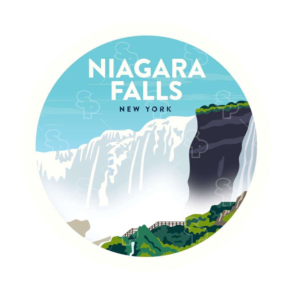 7258 - Clean NP Badge - Niagara Falls