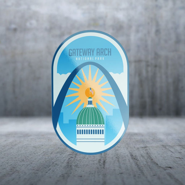 Sticker Pack | 7348 - Arch Sun Buildings