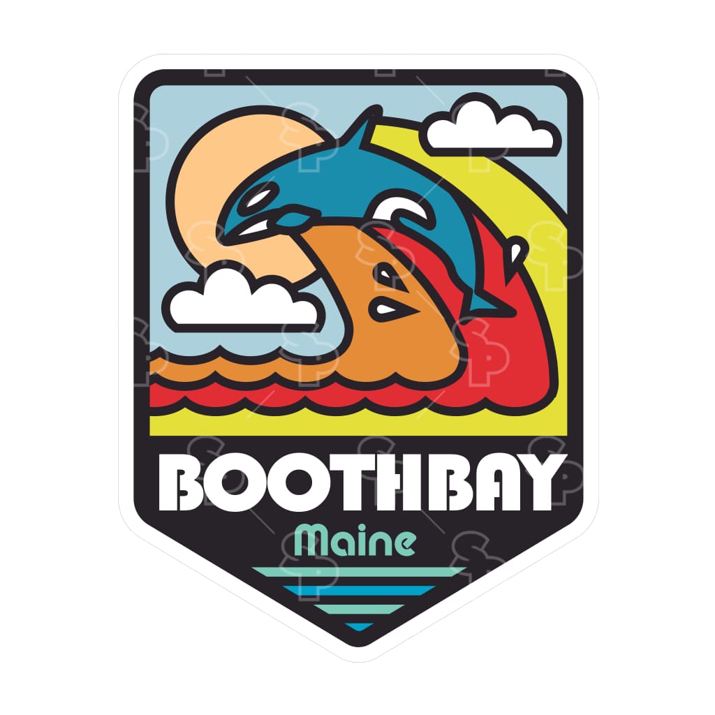 7454 - Rainbow Badge - Killer Whale