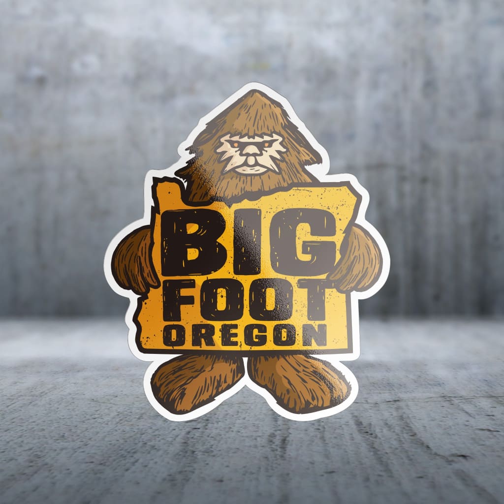 7689 - Oregon Sign Bigfoot