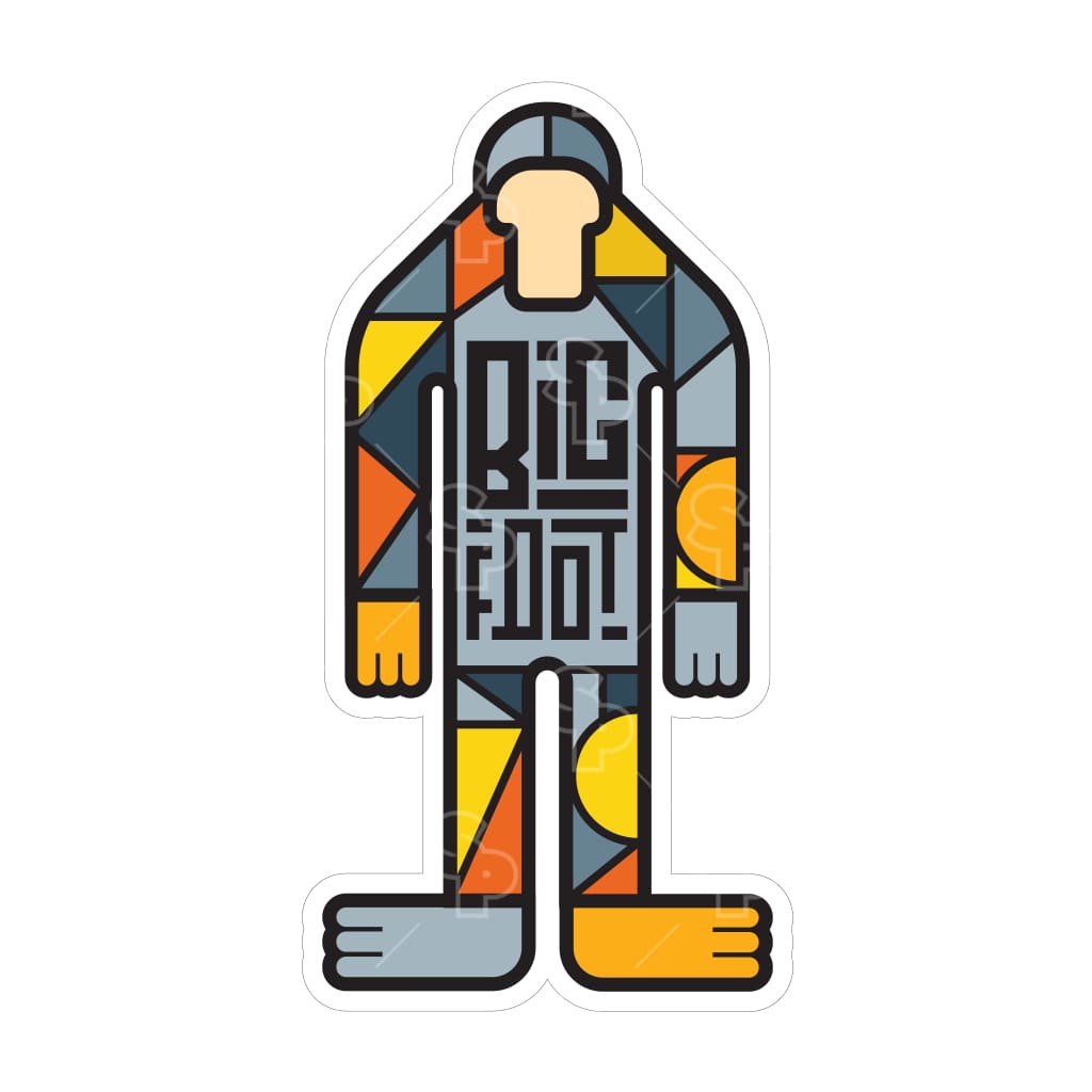 7690 - Geometric Dude - Bigfoot