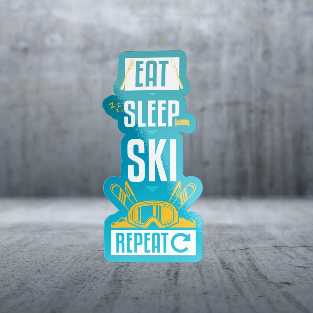 7836 - Eat Sleep Ski