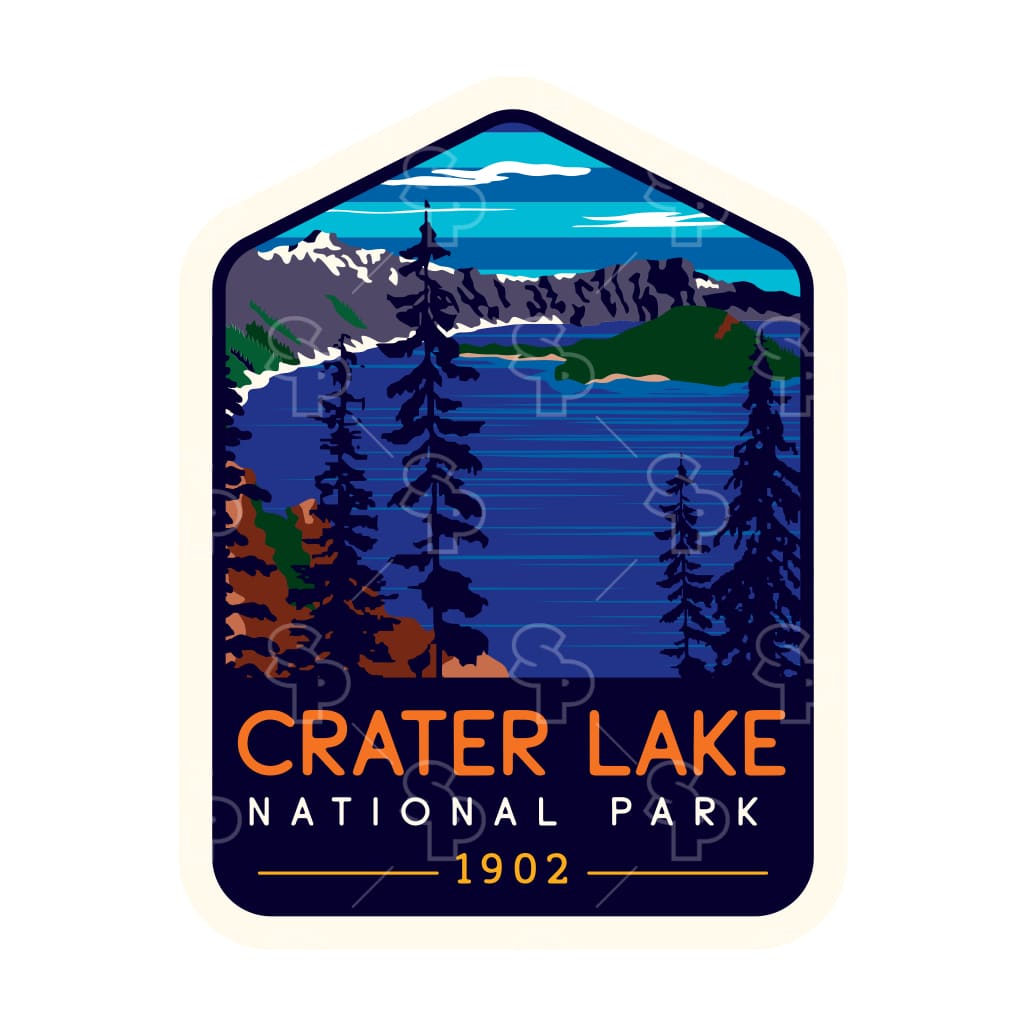 7870 - Tribal Art - Crater Lake