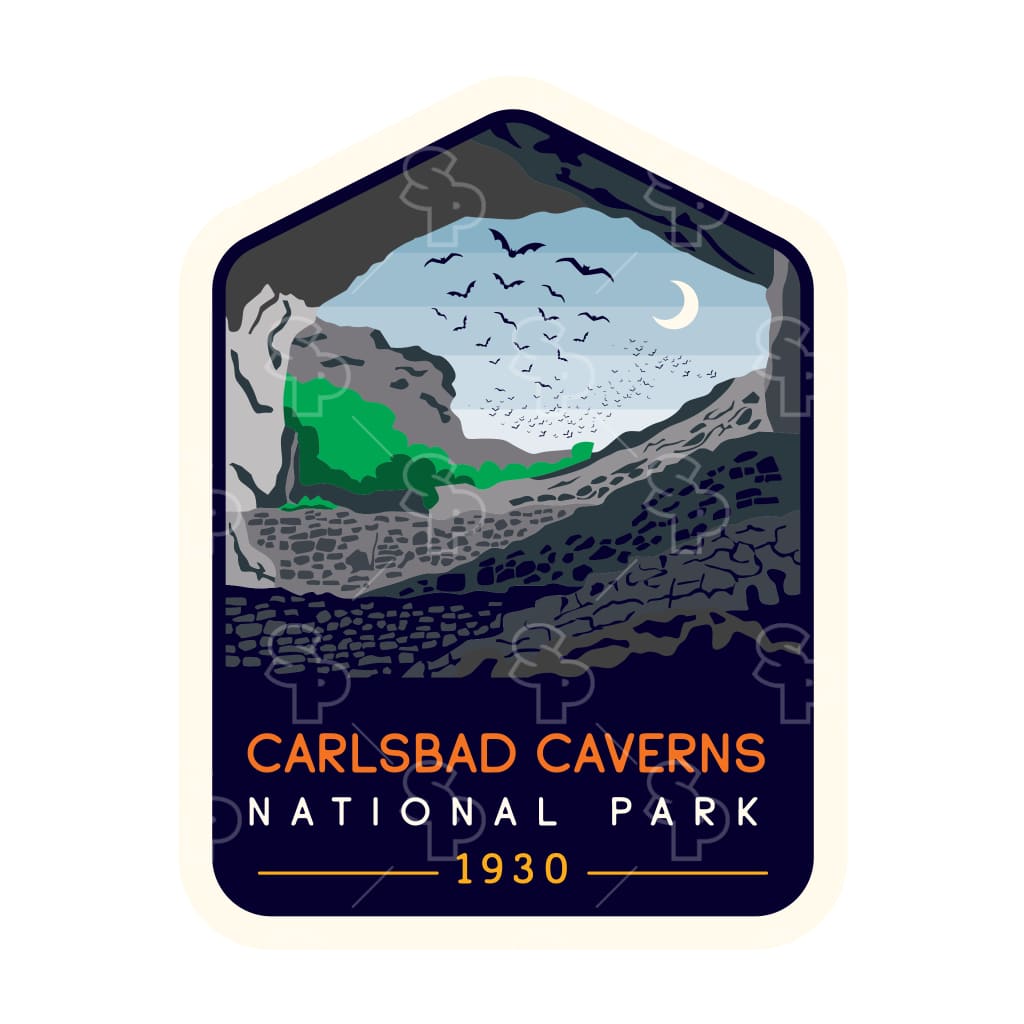 7880 - Tribal Art - Carlsbad Caverns