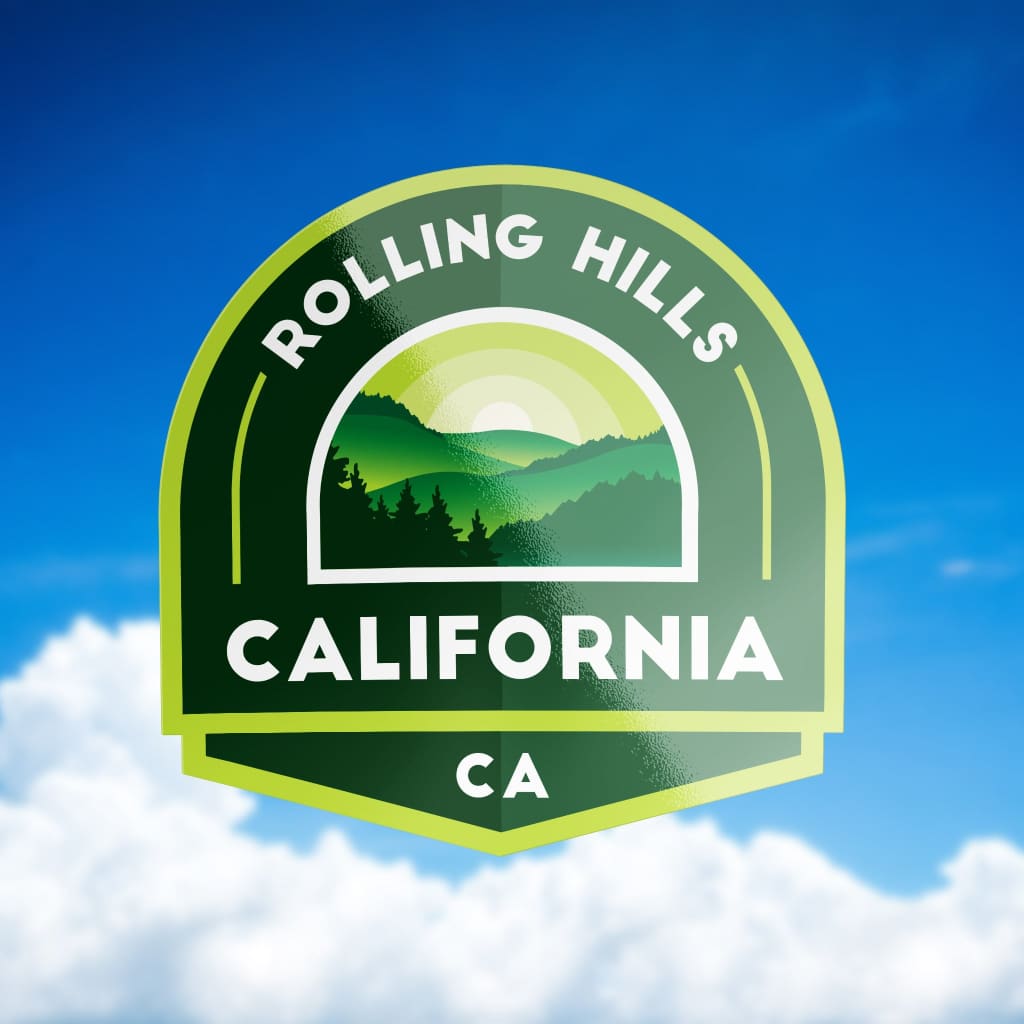 796 - Nature Badge Rolling Hills