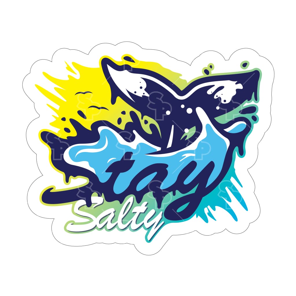 822 - Beach Smear Stay Salty