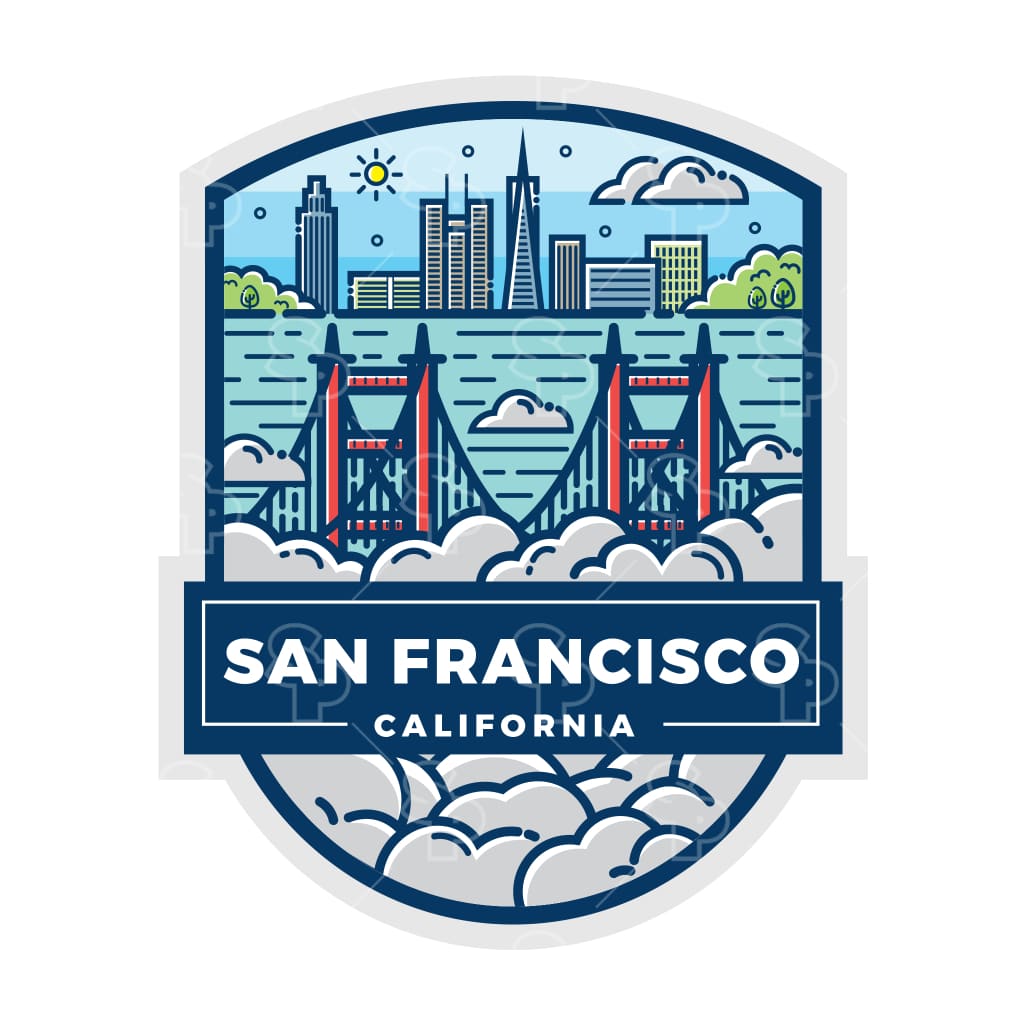 8408 - Shield Banner San Francisco