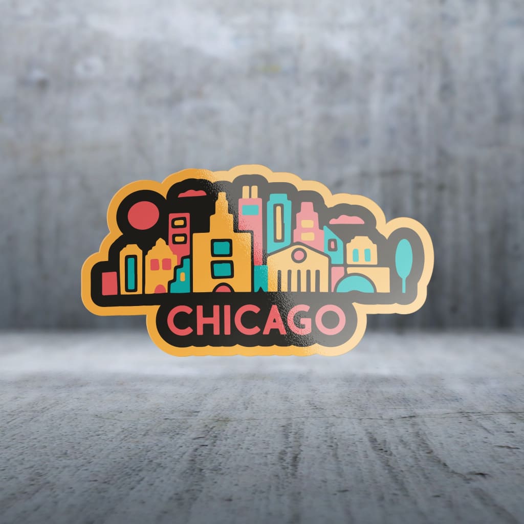 Sticker Pack 8427 City Brush Chicago